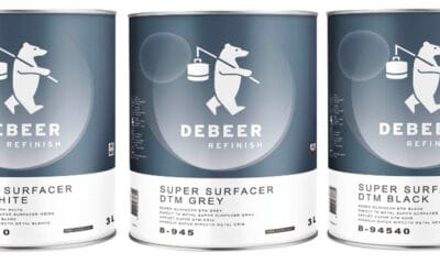 DEBEER INTRODUCES THE AIR-DRY 8-945 SUPER SURFACER DTM