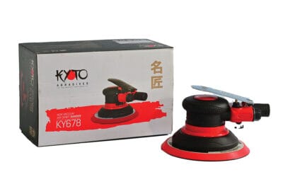 LUXOR PAINTS INTRODUCE THE KYOTO AIR ORBIT SANDER KY 678