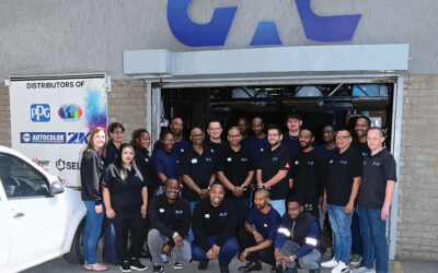 GLOBAL AUTO COATINGS CELEBRATE 20 YEARS OF SUCCESS WITH PPG