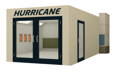 HURRICANE EQUIPMENT INTRODUCE GS10 INFRA SPRAYBOOTH