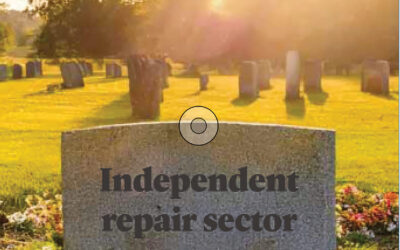 INDEPENDENT REPAIR SECTOR “ON ITS DEATH BED”