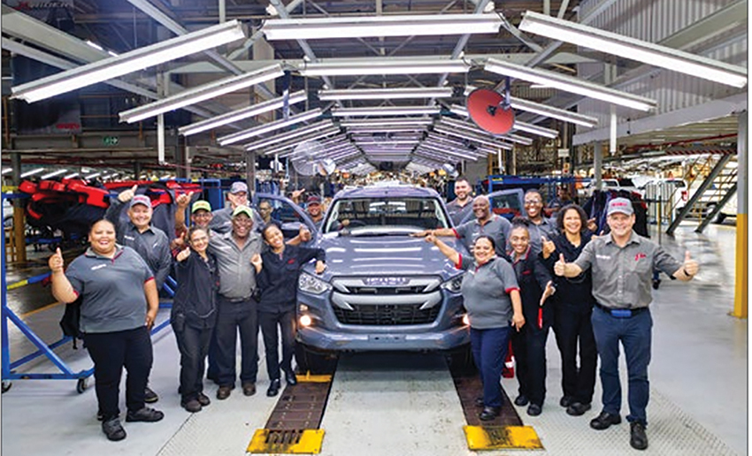 ISUZU’S HIGHEST ANNUAL PRODUCTION EVER IN SA