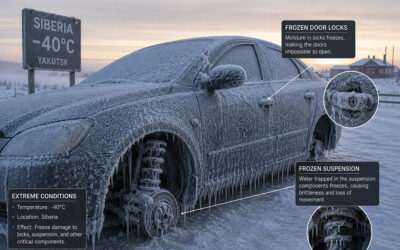 RUSSIAN CLIMATE EXPOSES CHINESE VEHICLE SHORTCOMINGS