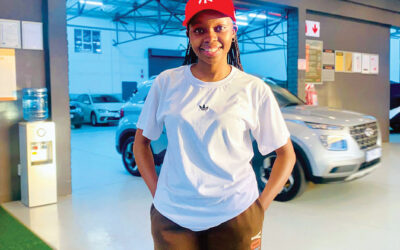 ANDILE KHUMALO FINDING HER WAY IN THE BODY SHOP BUSINESS