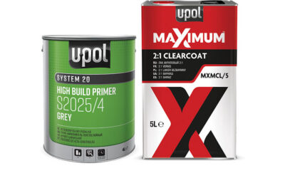 U-POL S2025 4:1 HS PRIMER AND MAXIMUM 2:1 HS CLEARCOAT